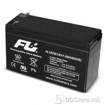 FULI Battery 12V / 7AH, F2 Terminal