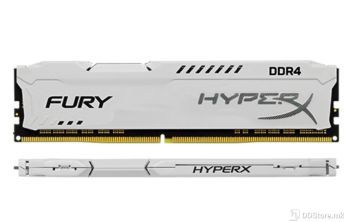 Kingston HyperX FURY Memory White 4GB - 4GB 1866MHz DDR3 Non-ECC CL10 DIMM HyperX FURY White Series, HX318C10FW/4