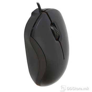 Mouse Omega OM-07VB 3D Optical Black 1000DPI USB