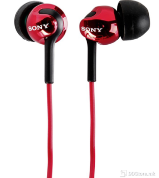 SONY MDREX110LPR.AE, In-ear headphones, Red