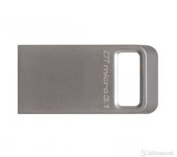 Kingston DT Micro 3.1 64GB Metal Silver USB 3.1, DTMC3/64GB