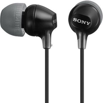 Sony MDR-EX15LPB Black Earphones