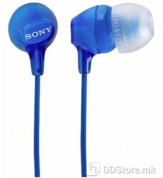 Sony MDR-EX15LPLI Blue Earphones
