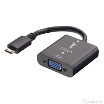 CONVERTOR HDMI (M) TO VGA (F) + audio