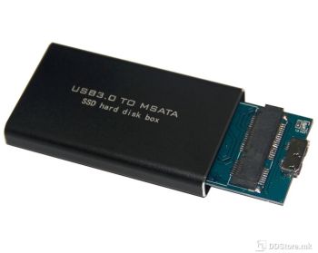 ENCLOSURE USB 3.0 MSATA  P-LS-721M