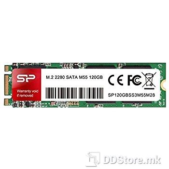 SiliconPower М55 120 GB M.2 2280, SSD SATA III