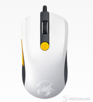Genius Gaming Mouse ScorpionM6-600, USB, White & Orange