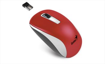 GENIUS NX-7010 White/Red MOUSE WIRELESS USB