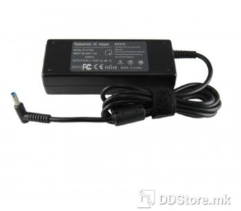 DELL Notebook Adapter 65W/90W, 19.5V, 4.62A, PIN Size: 4.5 x 3.0 black with pin inside with Notebook Power Cable, 3 pins, black, 1.8m,