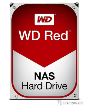 WesternDigital HDD 8TB  I.P. rpm, 64MB Cache SATA-3, 6.0Gb/s, NAS Red, WD80EFAX