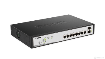 D-LINK DGS-1100-10MP 8-Port Gigabit EasySmart Switch with PoE+2 x SFP