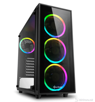 Sharkoon TG4 RGB Gaming ATX Midi Tower Case