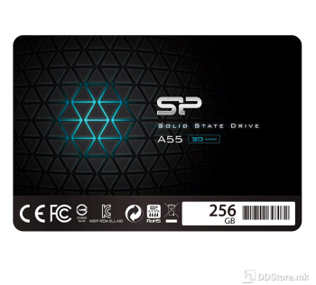 SiliconPower А55, 256 GB SSD 2.5", SATA III