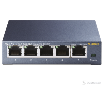 TP-Link TL-SG105  5-port Gigabit Switch, metal case