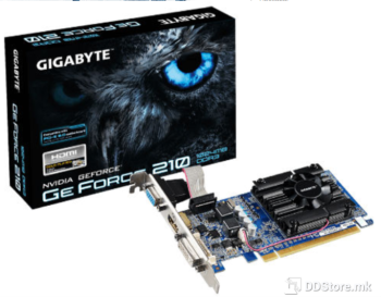 Gigabyte GeForce™ GT 210 1GB DDR3 HDMI/DVI/VGA