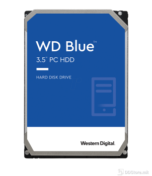 WesternDigital HDD 4TB 64MB BLUE 5400RPM, SATA-3, 6.0Gb/s, WD40EZRZ