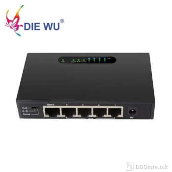 DIEWU 5-port 10/100  (4 POE) TXE104 NET Switch POE
