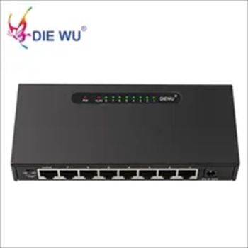 DIEWU 8-port 10/100/1000 METAL TXE099-M NET Switch