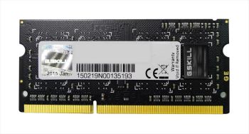 G.SKILL Standard SO DIMM DDR3 8GB 1600MHz F3-1600C10S-8GSQ 1,5v