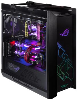 Asus Case ROG Strix GX601 Helios RGB ATX/EATX Tempered Glass, Aluminum Frame, GPU Braces And Aura Sync Mid Tower Gaming Computer Case,