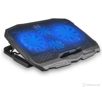 White Shark Ice Warrior up to 17.3" 4x LED Fans Notebook Stand