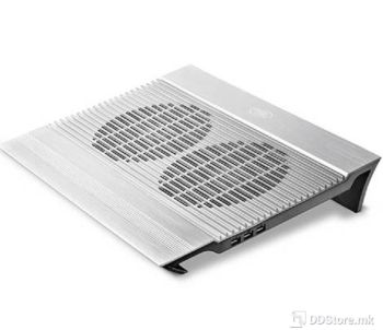 Deepcool N8 Silver up to 17" Aluminium Notebook Stand/Cooler