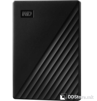 HDD External 2.5" 4TB USB 3.2 Western Digital My Passport Black w/Hardware Encryption