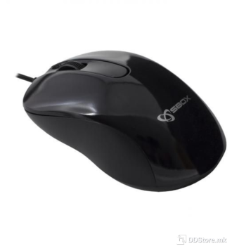 Mouse SBOX M-901 1000DPI USB Black