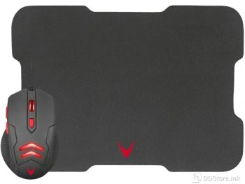 Omega VARR Gaming 1000-3200DPI USB w/Mouse Pad