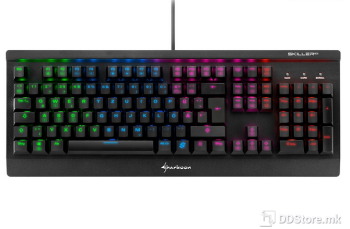 Keyboard Sharkoon SKILLER MECH SGK3 Mechanical Gaming w/RGB Illumination - Kailh Red Switch
