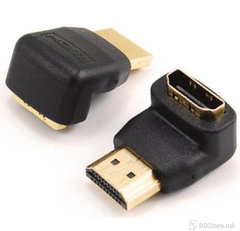 SBOX HDMI-F to HDMI-M 90degrees adapter Black