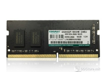 Kingmax RAM DDR4, 16GB SO-Dimm, 2666Mhz, 1.2V, CL17