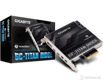 Gigabyte TITAN RIDGE Intel Thunderbolt 3 Certified add-in card