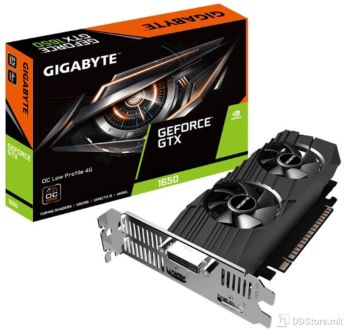 GigaByte PCI-E 1.0, 4GB, GeForce GTX 1650 OC edition, 128bit