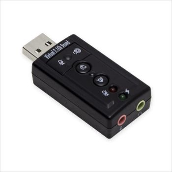 ESTILLO MINI, 7.1, EST-SND-7.1USB-Mini SOUND USB TO AUDIO ADAPTER