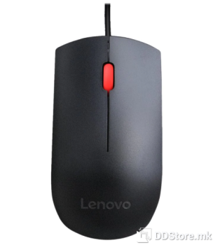 Lenovo Essential USB Mouse Full-size mouse for better grip, Wired USB connection