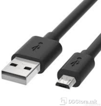 Cable USB 2.0 A-plug to Micro B-plug 1m Black Omega