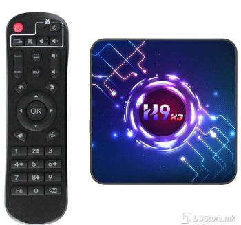 Android Smart TV Box H9X3 64bit Quad S905X3 1.5GHz/4GB/32GB/2K*4K/5G WiFi/BT/LAN/Remote/A9