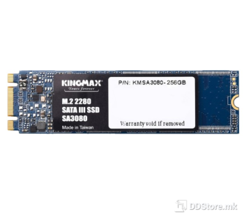Kingmax SSD SA3080, M.2, 256GB, 2280, SATA III