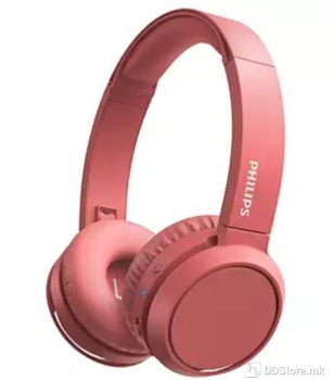 Headphones Philips Bluetooth TAH4205 Red