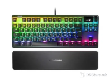 SteelSeries Apex PRO TKL Mechanical Gaming OmniPoint Adjustable Switch, OLED, Per-key RGB