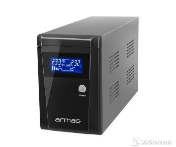 UPS Armac Office 1000VA 650W 230V, 3xSchuko/ LCD/Metal Case