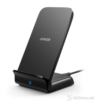 Anker PowerWave+ Stand 10W for Smartphones Black Wireless Charger