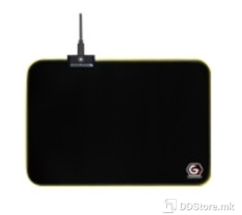 Mouse Pad Gaming MP-GAMELED-M Black 250 x 350 LED Light