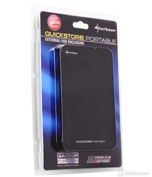 Sharkoon QuickStore Portable External Rack 2.5" USB 2.0 for SATA