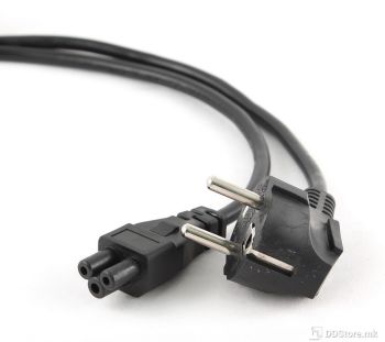 Power Cord C5 molded PC186-ML12 VDE Approved 1m