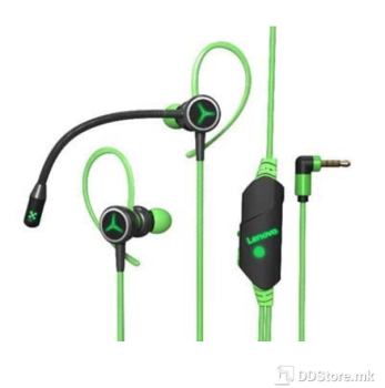 LENOVO GREEN, HS-10 Gaming Surround 7.1 w/microphone