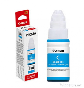 Canon INK Bottle GI490 Cyan for PIXMA G1411/2411/3411,70ml, 7000 str