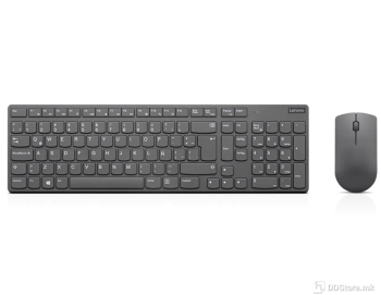 Lenovo Professional Ultraslim Wireless Combo Keyboard and Mouse Iron grey