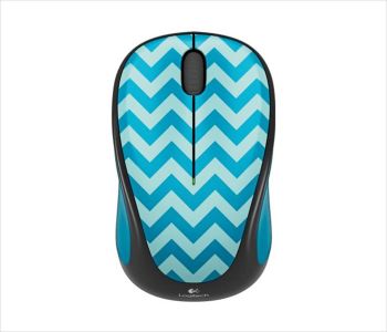 LOGITECH M238 Play Collection - TEAL CHEVRON, Unify ready, 910-004520